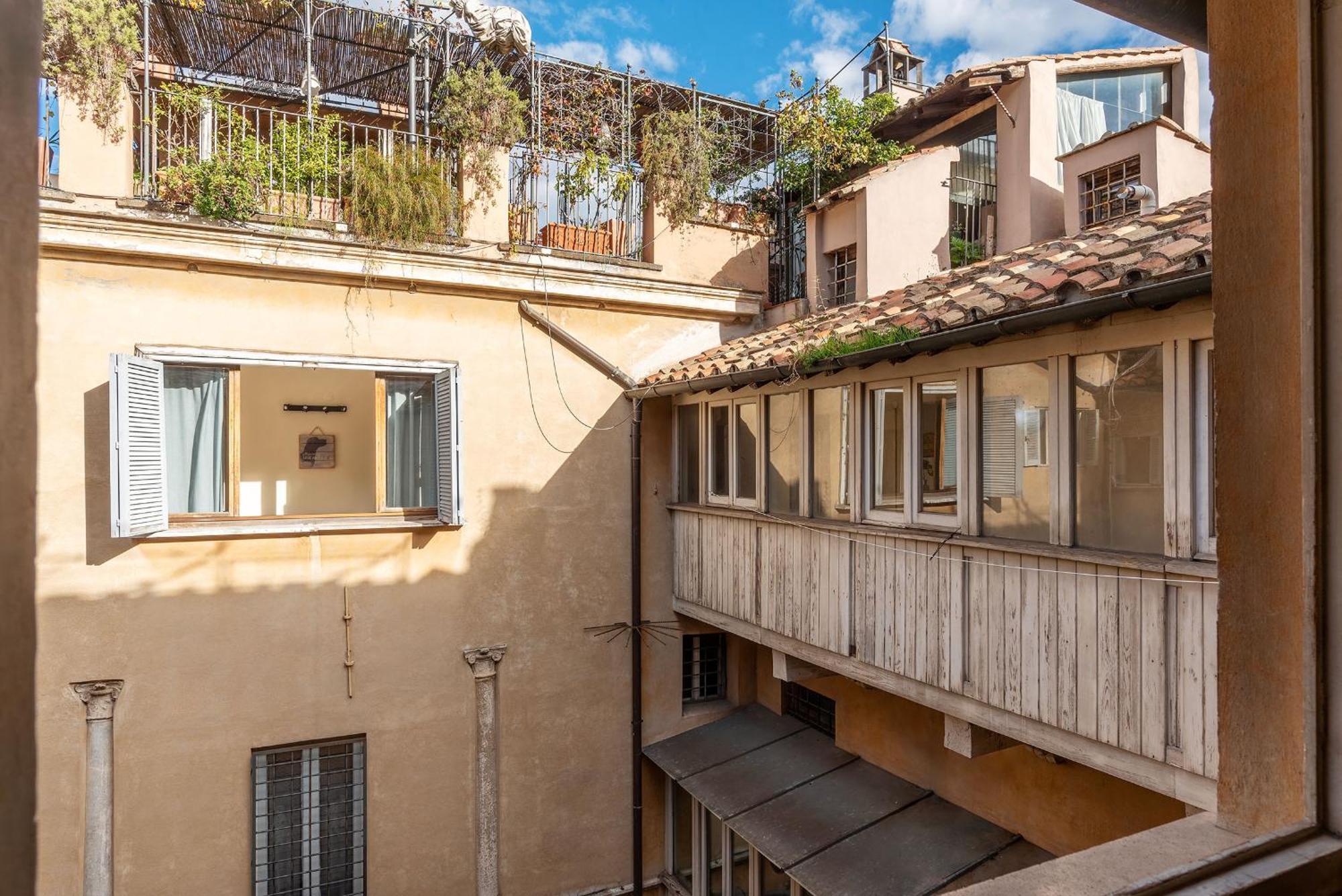 Piazza Navona Penthouse Apartment Rome Exterior photo